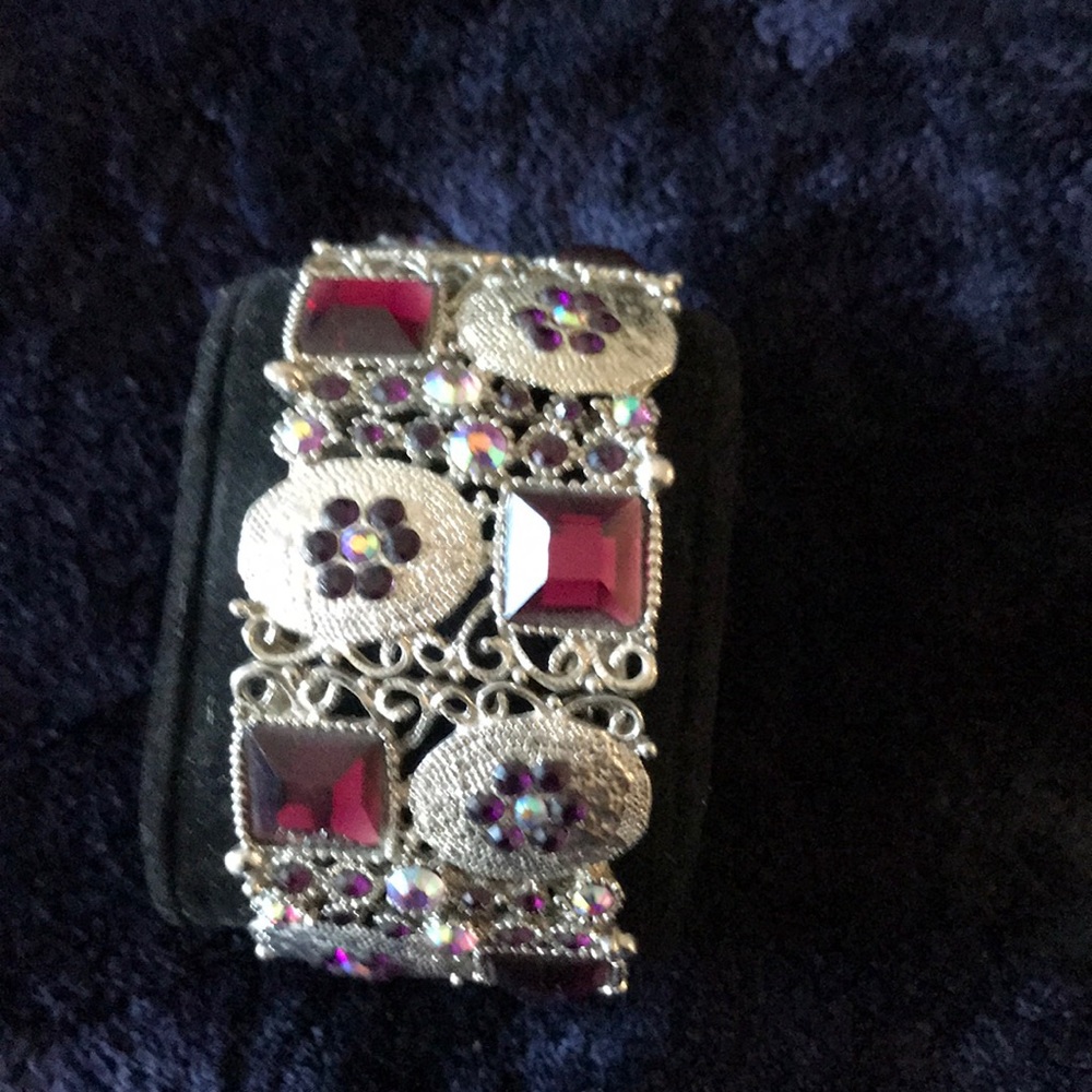 Bracelet with Purple Stones